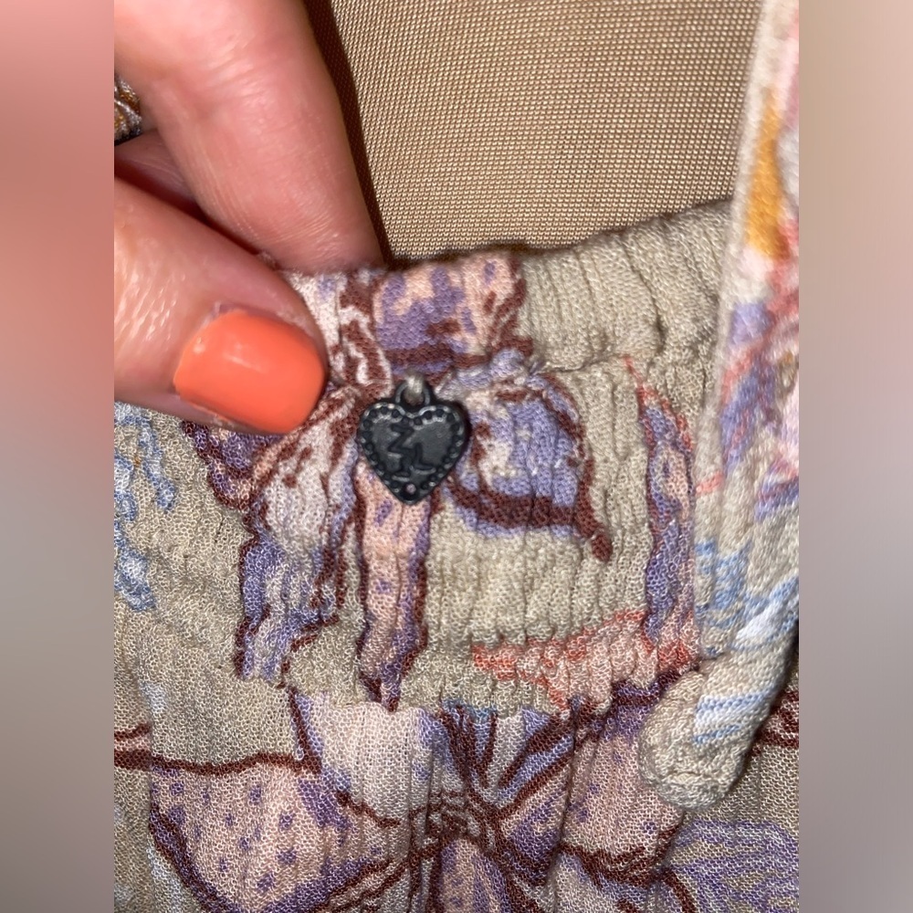 Z&L EUROPE Tan Bohemian Safari Maxi Dress | Sexy Summer | Made With Love Size M - Picture 10 of 12